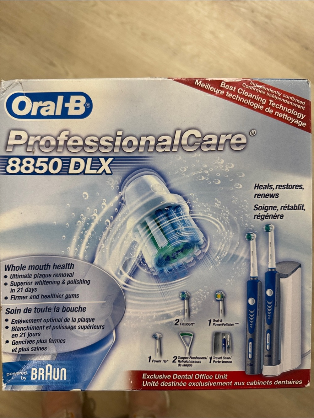 Oral‑B ProfessionalCare 8850 DLX Electric Toothbrush - Blue